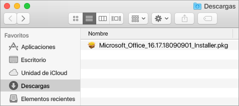 aw-Como instalar Office 365 para Mac paso 1 Microsoft Office Installer