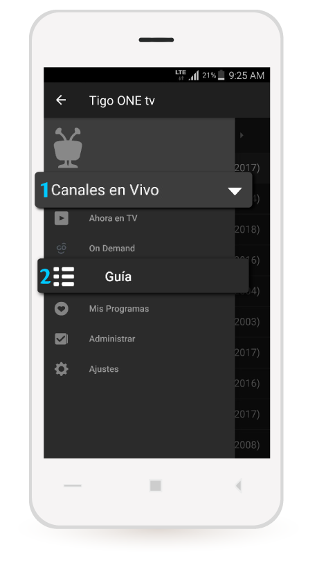 aw-Tigo One Tv Android Paso 1 Canales en Vivo