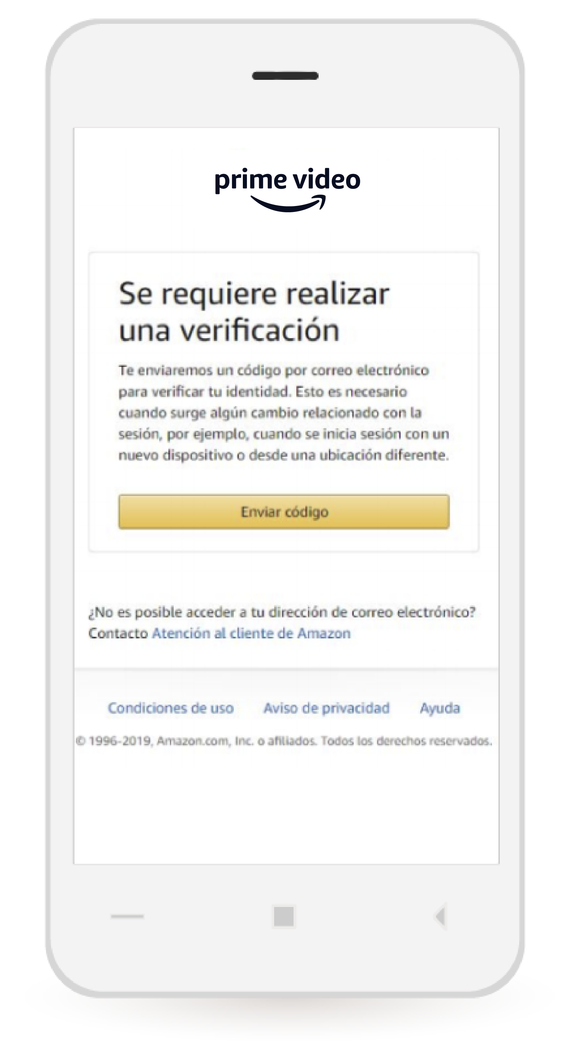 Registrarse en cheap prime video