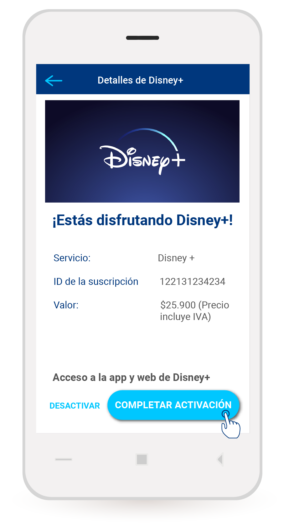 aw-Disney plus servicio premium