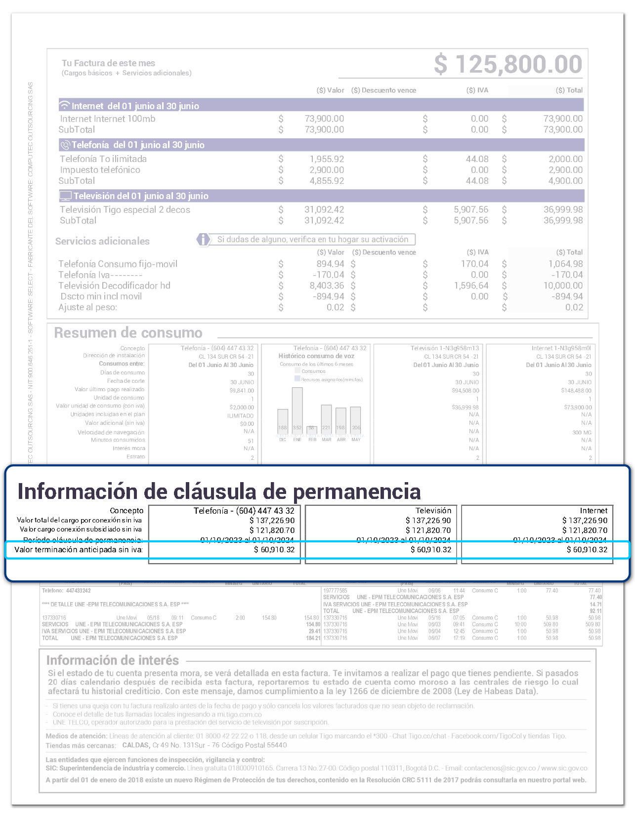 ¿Por qué motivo puede variar el valor en mi factura Tigo? | Hogar – Tigo CO